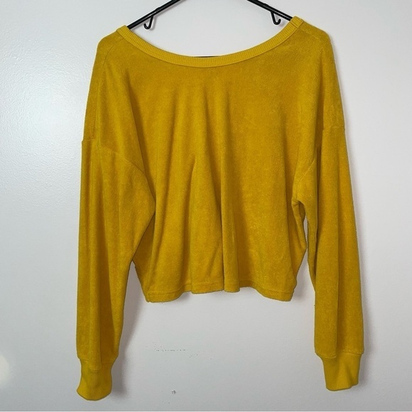 Aerie Sweater – Yellow, Size Small Petite - Picture 1 of 10